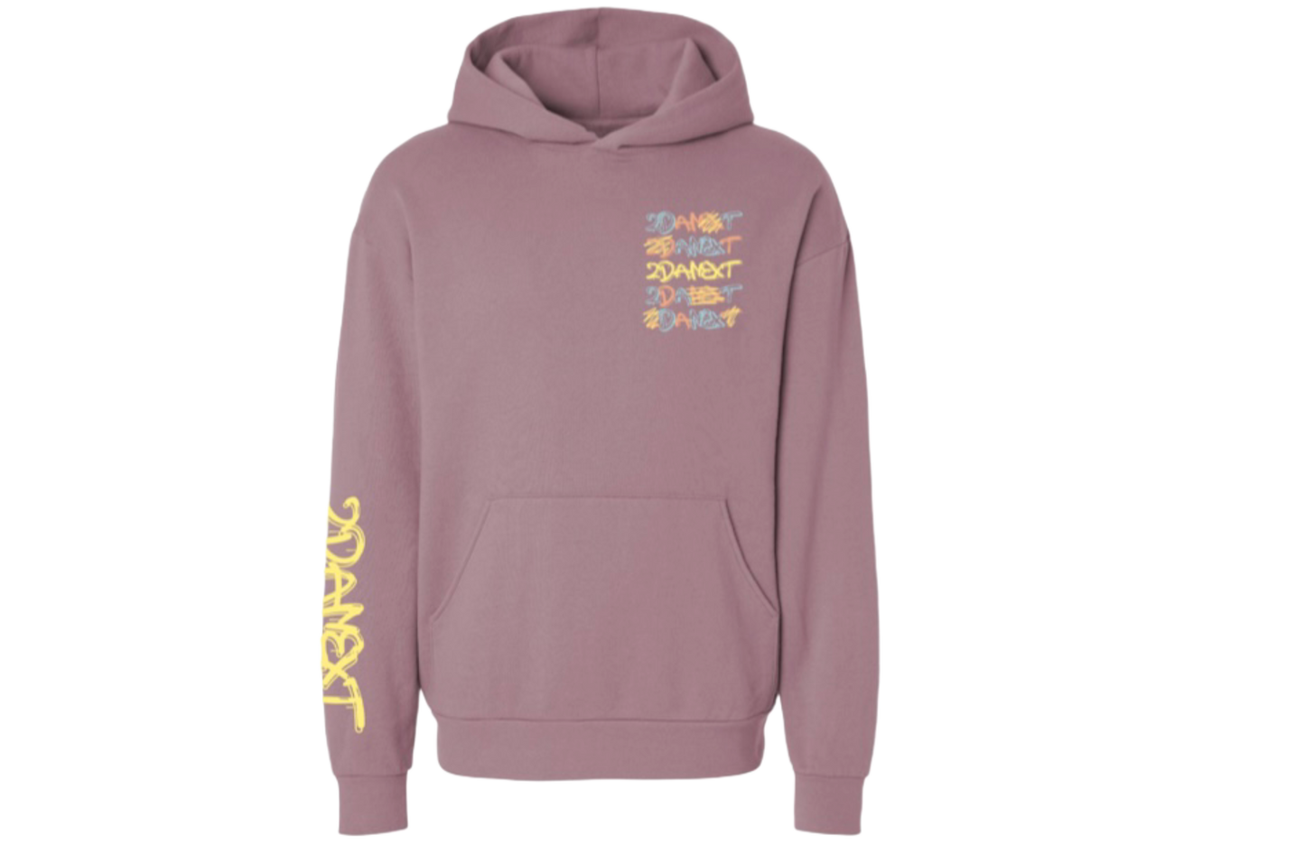 2DaNext Hoodie Mauve