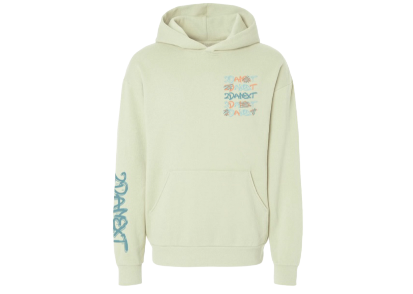 2DaNext Hoodie Mint
