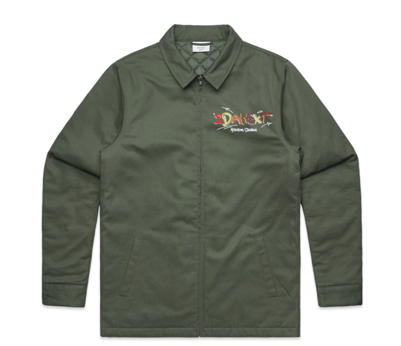 2DaNext Olive Utility Jacket