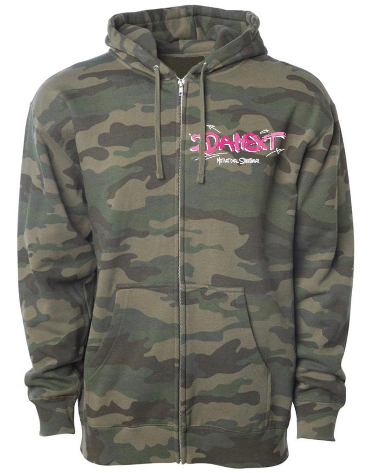 2DaNext Hoodie Camo Zip