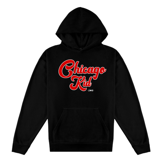 Chicago Kid 2DaNext Hoodie Black & Red
